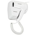 Фен для волос настенный SONNEN HD-2101 ULTRA PLUS, 1300 Вт, 2 скорости, белый, 608481 608481