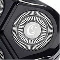 Электробритва POLARIS PMR 0305R PRO 5, 3 головки, аккумулятор, сухое и влажное бритье, черная, 51919 456716
