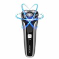 Электробритва POLARIS PMR 0305R PRO 5, 3 головки, аккумулятор, сухое и влажное бритье, черная, 51919 456716