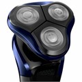 Электробритва POLARIS PMR 0309RC PRO 5, 3 головки, аккумулятор, сухое и влажное бритье, синяя, 54835 456717