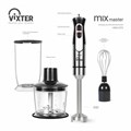 Блендер погружной 3 в 1 VIXTER HBW-2275, 1400 Вт, регулировка скорости, TURBO, 3 насадки, стакан черный 456703