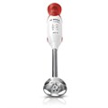 Блендер погружной BOSCH MSM64110, 450 Вт, 2 скорости, 1 насадка, стакан, белый/красный 456927