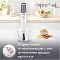Блендер погружной MOULINEX DD642132, 800 Вт, 10 скоростей, 3 насадки, стакан, белый/серый, 7211002804 456473