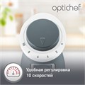 Блендер погружной MOULINEX DD642132, 800 Вт, 10 скоростей, 3 насадки, стакан, белый/серый, 7211002804 456473