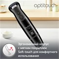 Блендер погружной MOULINEX Optitouch DD833810, 600 Вт, 16 скоростей, 3 насадки, стакан, черный, 7211002825 456474