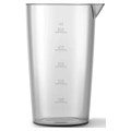 Блендер погружной PHILIPS HR2534/00, 650 Вт, 1 скорость, 1 насадка, стакан, белый 456935
