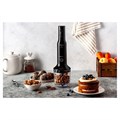 Блендер погружной PHILIPS HR2543/90, 700 Вт, 2 скорости, 3 насадки, стакан, черный 456934