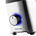 Блендер стационарный BRAYER BR1203, 1200 Вт, 5 скоростей, чаша 1,75 л, метал/стекло, серебристый 456599