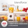 Блендер стационарный MOULINEX LM420110, 600 Вт, 2 скорости, чаша 2 л, пластик, белый, 7211003001 456472