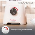 Блендер стационарный MOULINEX LM420110, 600 Вт, 2 скорости, чаша 2 л, пластик, белый, 7211003001 456472