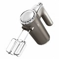 Миксер BQ (БИ-КЬЮ) MX420, 500 Вт, 5 скоростей, 2 венчика, 2 крюка для теста, серый, 86193215 457502