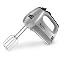 Миксер MOULINEX HM310E10, 300Вт, 5 скоростей, 2 венчика, 2 крюка для теста, серый, 8010001084 456475