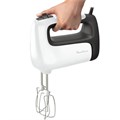 Миксер MOULINEX HM460110, 500 Вт, 5 скоростей, 2 венчика, 2 крюка для теста, белый, 7211004400 456476