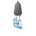 Миксер PHILIPS HR3745/00 на подставке 450 Вт, 5 скоростей, 2 венчика, 2 крюка для теста, чаша, белый 456937