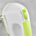 Миксер SCARLETT SC-HM40S05, 300Вт, 7 скоростей, 2 венчика, 2 крюка для теста, белый 457201