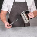 Миксер TIMBERK T-HM40S49, 550 Вт, 5 скоростей, 2 венчика, 2 крюка для теста, подставка, стальной 457227