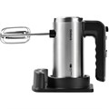 Миксер TIMBERK T-HM40S49, 550 Вт, 5 скоростей, 2 венчика, 2 крюка для теста, подставка, стальной 457227