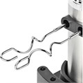 Миксер TIMBERK T-HM40S49, 550 Вт, 5 скоростей, 2 венчика, 2 крюка для теста, подставка, стальной 457227