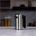 Миксер TIMBERK T-HM40S49, 550 Вт, 5 скоростей, 2 венчика, 2 крюка для теста, подставка, стальной 457227