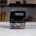 Миксер TIMBERK T-HM40S50, 700 Вт, 5 скоростей, 2 венчика, 2 крюка для теста, контейнер, черный 457228