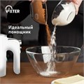 Миксер VIXTER VHM-3300, 700 Вт, 5 скоростей, 3 вида насадок, подставка, белый, 47840 456706