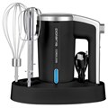 Миксер беспроводной POLARIS PHM 2024 CordLess, 200 Вт, 3 скорости, взбивание и перемешивание, черный, 55658 456728