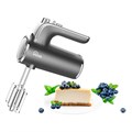 Миксер ручной VIXTER VHM-5300, 700 Вт, 5 скоростей, 2 венчика, 2 крюка для теста, графит 456708