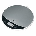 Весы кухонные BQ (БИ-КЬЮ) KS1002, электронный дисплей, максимальный вес 5 кг, тарокомпенсация, стальные, 86191597 457484