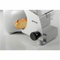Ломтерезка GORENJE R607A, диаметр ножа 17 см, 110 Вт, диаметр ломтиков 0-15 мм, белый 457646