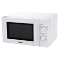 Микроволновая печь MIDEA MM720CY6-W объем 20 л, мощность 700 Вт, механическое управление, белая 454272