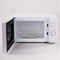 Микроволновая печь SONNEN MW2070B-5MW, 20 л, 700 Вт, таймер, механическое управление, белая, 454654 454654