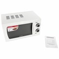 Микроволновая печь SONNEN MW2070H-6MW, 20 л, 700 Вт, таймер, механическое управление, белая, 454652 454652