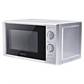 Микроволновая печь VEKTA MS720AHS, объем 20 л, мощность 700 Вт, механическое управление, таймер, серебро, MCO00053722 454783
