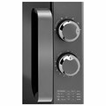 Микроволновая печь без поворотного стола CENTEK CT-1573, объем 20 л, мощность 700 Вт, механическое управление, черная 457600