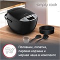 Мультиварка MOULINEX MK611832, 750 Вт, 4 л, 10 программ, таймер, функция Keep Warm, черный, 7211004519 456481