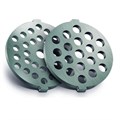 Мясорубка MOULINEX ME105830, 1400 Вт, производительность 1,7 кг/мин, 2 насадки, реверс, пластик, черная, 1510001079 456479
