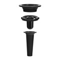 Мясорубка POLARIS PMG 2582, 2500 Вт, производительность 2,7 кг/мин, 5 насадок, реверс, черный, 68047 456731