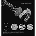 Мясорубка POLARIS PMG 2582, 2500 Вт, производительность 2,7 кг/мин, 5 насадок, реверс, черный, 68047 456731