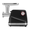 Мясорубка POLARIS PMG 2582, 2500 Вт, производительность 2,7 кг/мин, 5 насадок, реверс, черный, 68047 456731