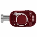 Мясорубка SCARLETT SC-MG45M23, 1800 Вт, производительность 2 кг/мин, 4 насадки, реверс, пластик, белая/бордо 455884
