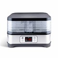Сушилка для овощей BQ (БИ-КЬЮ) FD1001, объём 10 л, 250 Вт, 5 поддонов, электронное управление, стальная, 86192128 457530