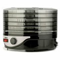 Сушилка для овощей CENTEK CT-1658, объём 4 л, 270 Вт, 5 поддонов, механическое управление, черная 457606