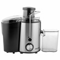 Соковыжималка CENTEK CT-1209, 600 Вт, стакан 0,5 л, емкость для жмыха 1,5 л, металл, сталь/черный 457604