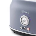 Тостер KITFORT KT-2038-3, 815 Вт, 2 тоста, 6 режимов, пластик/металл, серый, КТ-2038-3 455985