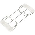 Тостер POLARIS PET 0702L, 750 Вт, 2 тоста, 6 режимов, механическое управление, пластик, белый, 03277 456740
