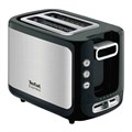 Тостер TEFAL TT365031, 850 Вт, 2 тоста, 7 режимов, механическое управление, металл/пластик, серебристый/черный, 7211002582 456499