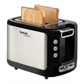 Тостер TEFAL TT365031, 850 Вт, 2 тоста, 7 режимов, механическое управление, металл/пластик, серебристый/черный, 7211002582 456499