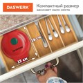 Электровафельница антипригарная для венских и бельгийских вафель-сердечек, 350 Вт, DASWERK, WM-11, 455657 455657