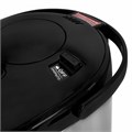 Термопот SONNEN TP-38, 4 л, 900 Вт, 1 температурный режим, 3 режима подачи воды, сталь, черный/серебро, 456710 456710