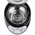 Термопот SONNEN TP-60, 6 л, 900 Вт, 1 температурный режим, 3 режима подачи воды, сталь, черный/серебро, 456713 456713